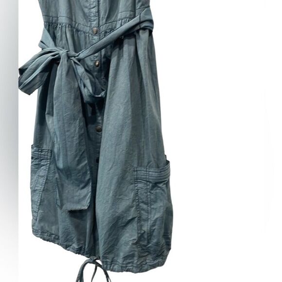 Zac Posen‎ for Target Women’s Dress Chambray Bustier Bodice Bubble Skirt Sm Blue - Picture 5 of 10